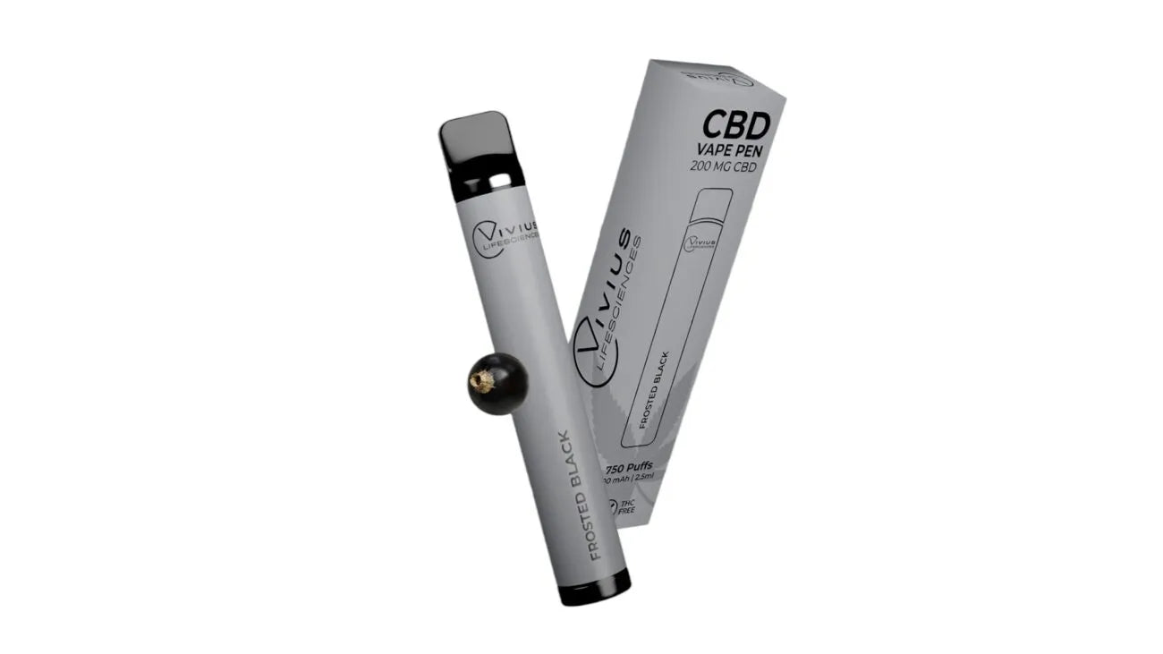 Disposable Vapes, 2.0ml, 600 Puffs, 500mAh, Frosted Black