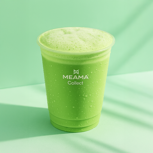 Vegan Matcha Iced Latte with Almond Milk