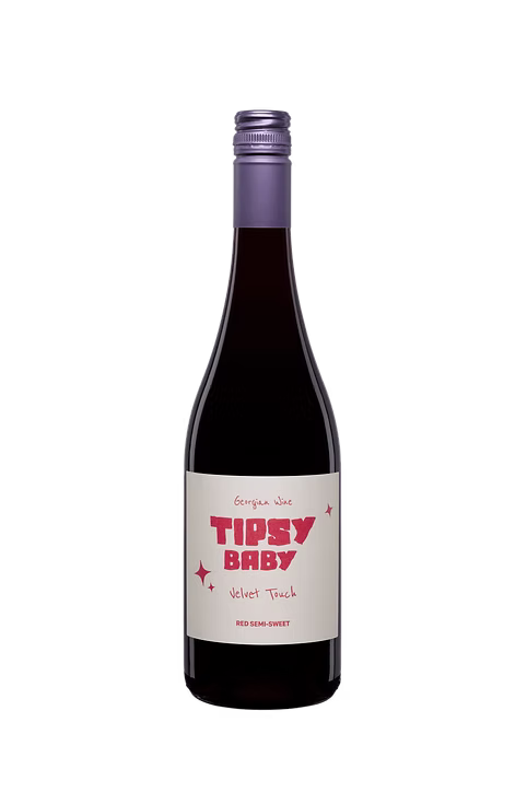 Tipsy Baby Red Semi-Sweet (150 ml)