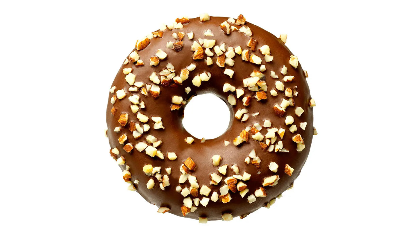 დონატი ნუტზილა თხილის შიგთავსით