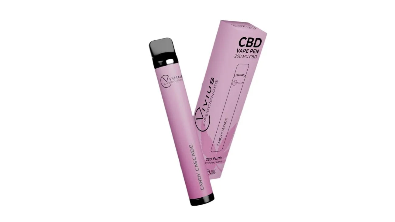 Disposable Vapes, 2.0ml, 600 Puffs, 500mAh, Candy Cascade