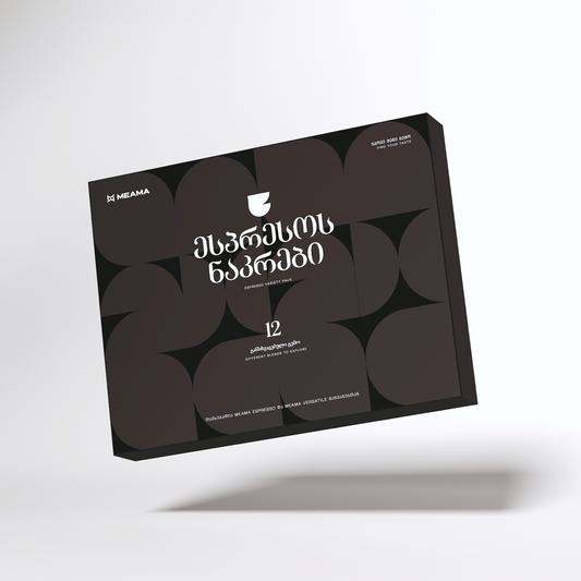Espresso capsule set