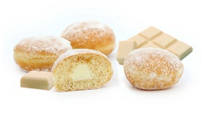 მინი დონატი WHITE CHOCOLATE BITE