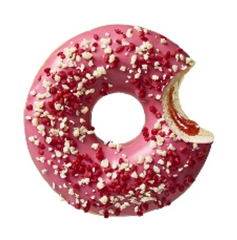 დონატი BERRY WHITE