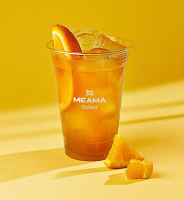 Orange iced tea