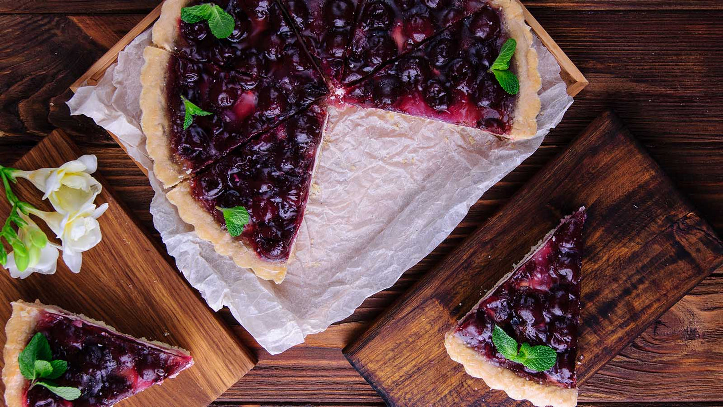 კრემისა და ალუბლის ტარტი