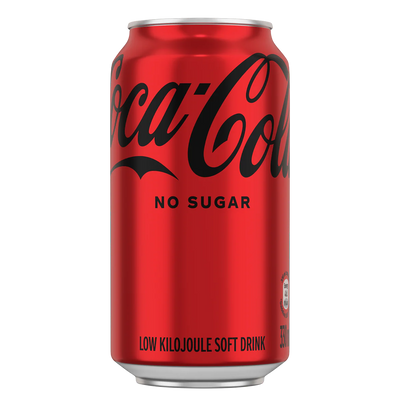 0.330L Coca-Cola Sugar Free Can
