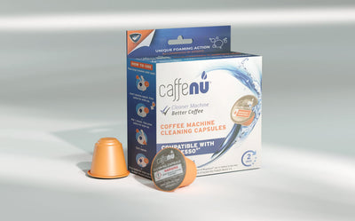 European-format machine cleaning capsules